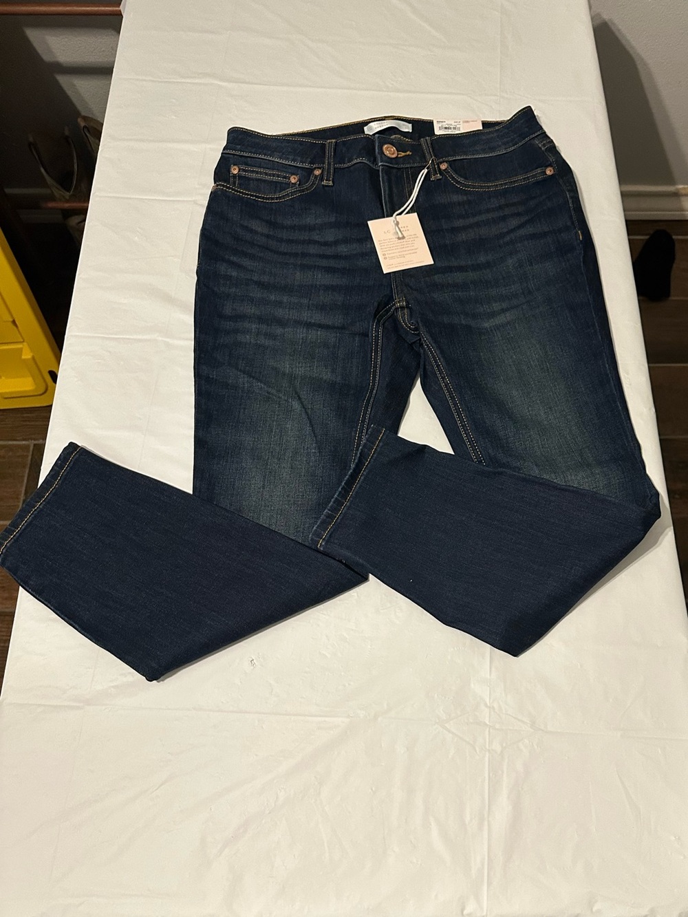 LC Lauren Conrad Dark Indigo Skinny Jeans